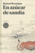 Cover: En az&uacute;car de sand&iacute;a - Blackie Books