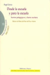 Abbildung von: Desde la escuela y para la escuela : escritos pedagógicos y diarios escolares - Biblioteca Nueva