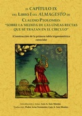 Bild: Almagesto sobre las medidas de las lineas rectas que se tratan en el circulo - Editorial Maxtor