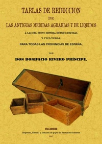 Abbildung von: Tablas de reducción antiguas medidas agrarias - Editorial Maxtor