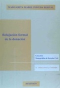 Abbildung von: Relajación formal de la donación - Editorial Dykinson, S.L.