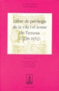 Cover: Llibre de previlegis de la vila i el terme de Terrassa (1228-1652) - Pag&egrave;s Editors, S.L.