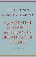 Cover: Qualitative Research Methods in Organisation Studies - Reitzel, Hans