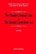 Cover: The Danish Criminal Code & the Danish Corrections Act - DJOFPublishing