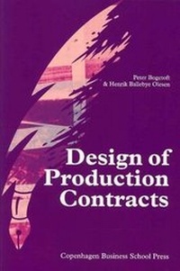 Abbildung von: Design of Production Contracts - Copenhagen Business School Press
