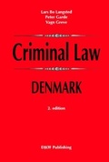 Cover: Criminal Law Denmark - DJOFPublishing