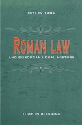 Cover: Roman Law and European Legal History - DJOFPublishing