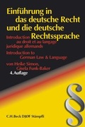 Cover: Einf&uuml;hrung in das deutsche Recht - DJOEF