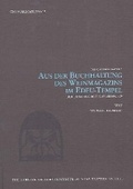 Cover: Aus der Buchhaltung des Weinmagazins im Edfu-Tempel -- 2-Volume Set - Museum Tusculanum Press