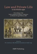 Cover: Law and Private Life in the Middle Ages - DJOFPublishing