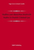 Cover: Studien Zum Danischen Strafrecht. Studies in Danish Criminal Law - DJOFPublishing