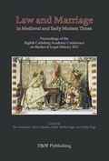 Bild: Law and Marriage in the Middle Ages - DJOFPublishing