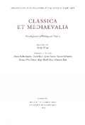 Cover: Classica et Mediaevalia 64 - Museum Tusculanum Press