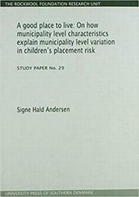 Enlarge image Cover: A Good Place to Live - University Press of Southern Denmark