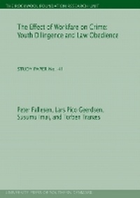 Enlarge image Cover: Effect Of Workfare On Crime - University Press of Southern Denmark