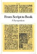 Cover: From Script to Book - University Press of Southern Denmark