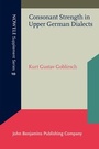 Cover: Consonant Strength in Upper German Dialects - University Press of Southern Denmark
