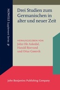 Cover: Drei Studien zum Germanischen in alter und neuer Zeit - University Press of Southern Denmark