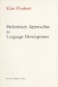 Cover: Preliminary Approaches to Language Development - Aarhus University Press