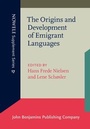 Cover: The Origins and Development of Emigrant Languages - University Press of Southern Denmark