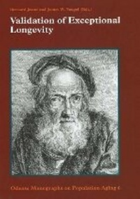 Enlarge image Cover: Validation of Exceptional Longevity - University Press of Southern Denmark