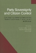 Cover: Party Sovereignty & Citizen Control - University Press of Southern Denmark