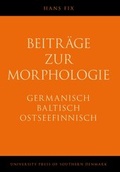 Cover: Beitraege zur Morphologie - University Press of Southern Denmark