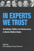 Cover: In Experts We Trust - University Press of Southern Denmark