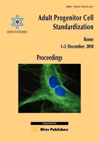 Abbildung von: Adult Progenitor Cell Standardization-Proceedings - River Publishers