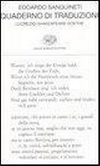 Abbildung von: Quaderno di traduzioni. Lucrezio-Shakespeare-Goethe. Testo originale a fronte - Collezione di poesia;Einaudi