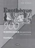 Cover: Exotheque - 900 exercices de grammaire - niveau intermeiaire - Cideb