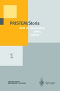 Cover: PRISTEM/Storia 1 - Springer