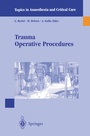 Cover: Trauma Operative Procedures - Springer