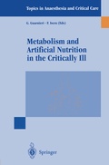 Cover: Metabolism and Artificial Nutrition in the Critically Ill - Springer