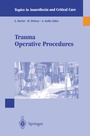 Cover: Trauma Operative Procedures - Springer