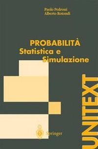 Enlarge image Cover: Probabilità Statistica e Simulazione - Springer