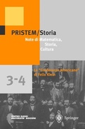 Cover: PRISTEM/Storia 3-4 - Springer