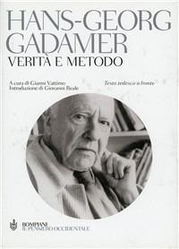 Abbildung von: Verità e metodo. Testo tedesco a fronte - Il pensiero occidentale;Bompiani