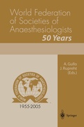 Cover: World Federation of Societies of Anaesthesiologists 50 Years - Springer