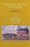 Cover: Historical Records Of Victoria V7 - Melbourne University Press