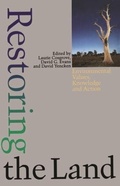 Cover: Restoring the Land - Melbourne University Press
