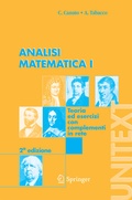 Cover: Analisi Matematica I - Springer