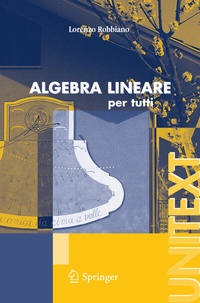 Abbildung von: Algebra lineare - Springer