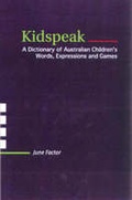 Cover: Kidspeak - Melbourne University Press
