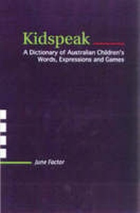 Enlarge image Cover: Kidspeak - Melbourne University Press