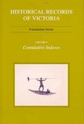 Cover: Historical Records of Victoria Vol. 8 - Melbourne University Press