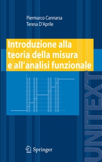Abbildung von: Introduzione alla teoria della misura e all'analisi funzionale - Springer