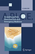Cover: Anaesthesia, Pain, Intensive Care and Emergency A.P.I.C.E. - Springer