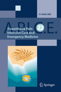 Abbildung von: Anaesthesia, Pain, Intensive Care and Emergency A.P.I.C.E. - Springer