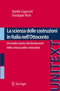 Cover: La scienza delle costruzioni in Italia nell'Ottocento - Springer